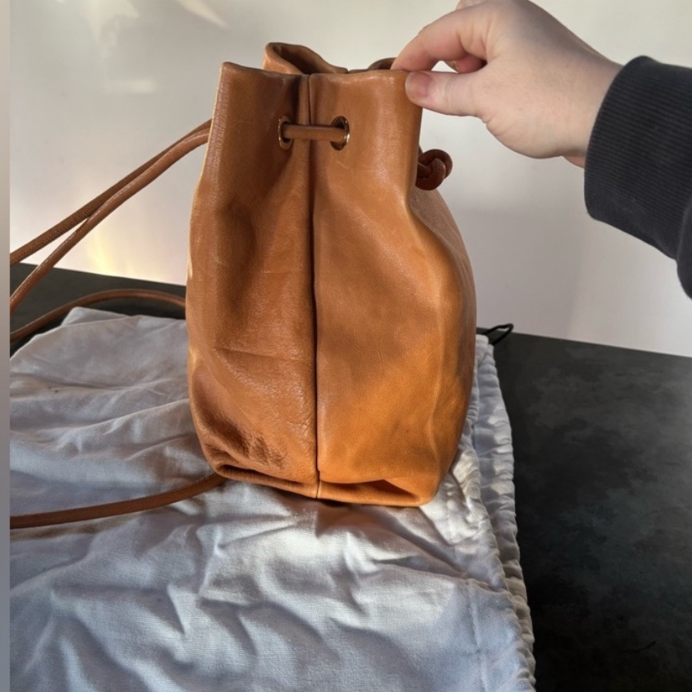 Vince Leather Backpack - Picture 2 of 7